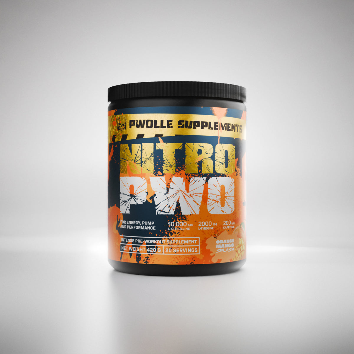 Pwolle Nitro - Orange Mango Tingle Free