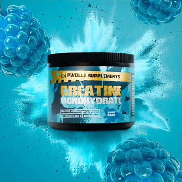 blue razz kreatiinimonohydrate pwolle