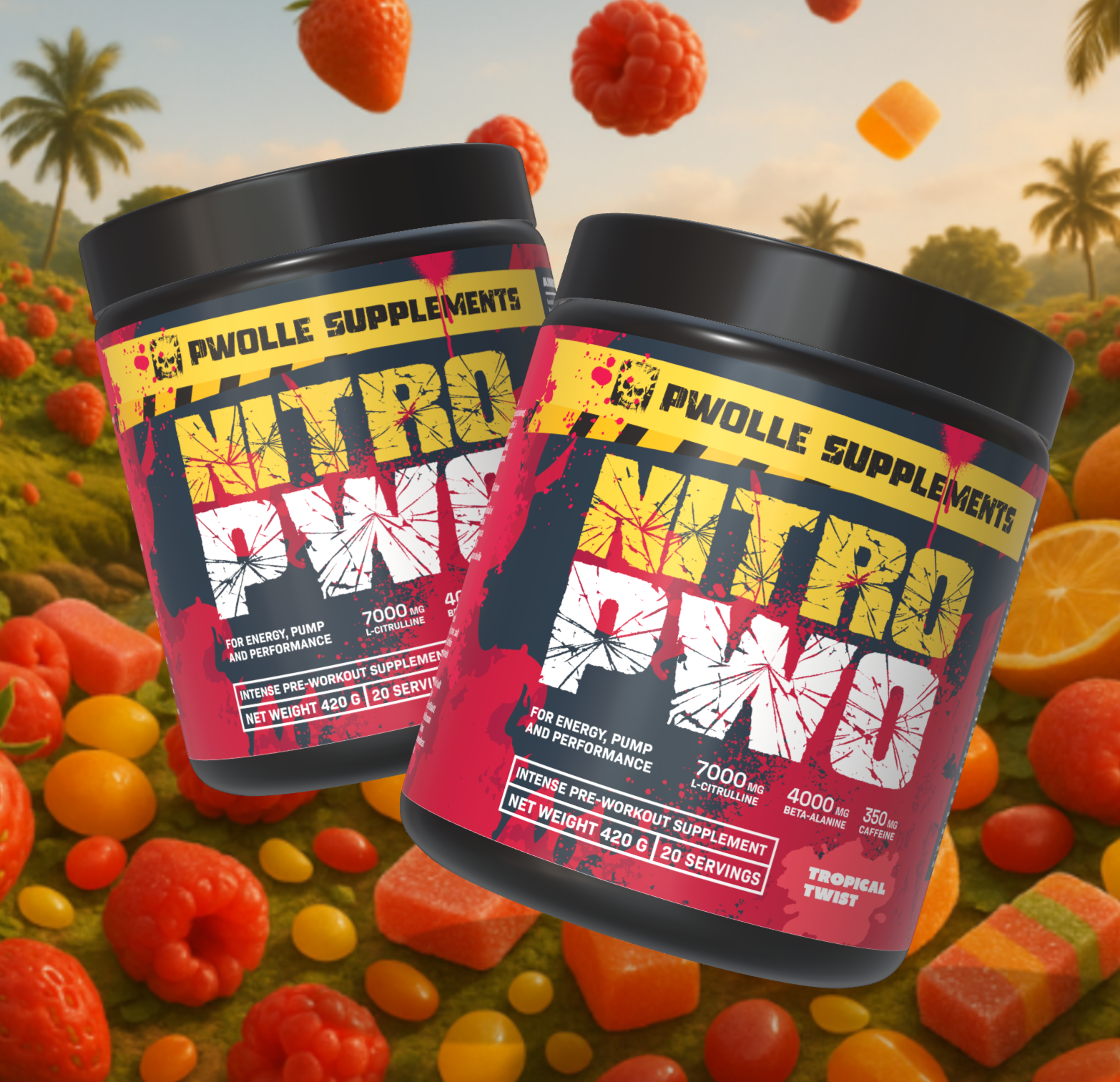 Pwolle Nitro - Tropical Twist