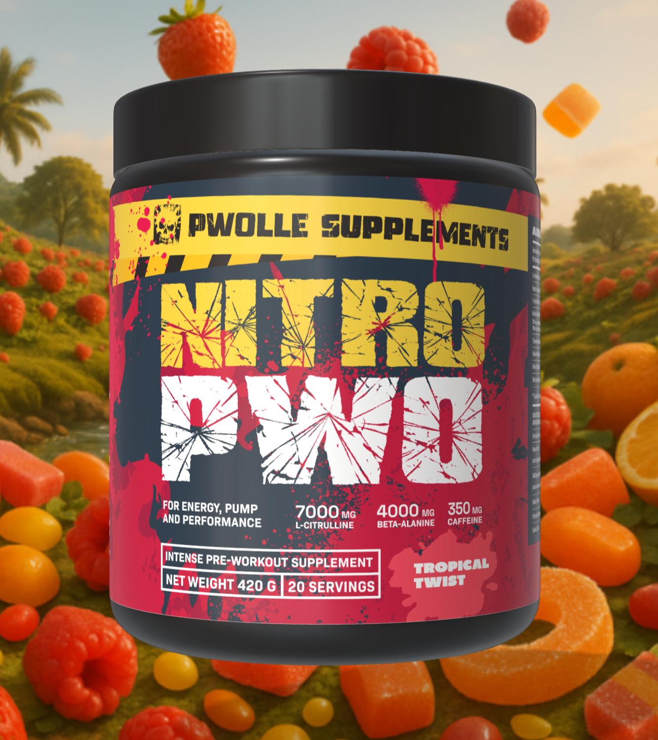 Pwolle Nitro - Tropical Twist