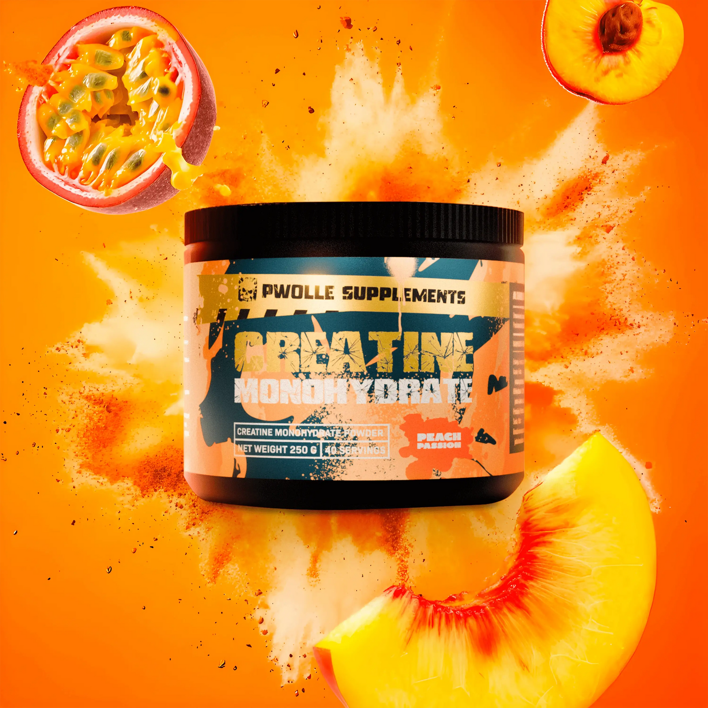 peach passion kreatiinimonohydrate pwolle