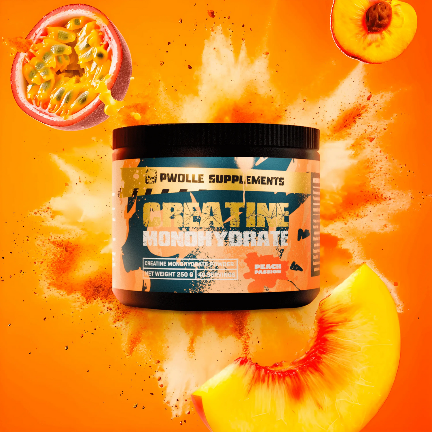 peach passion kreatiinimonohydrate pwolle